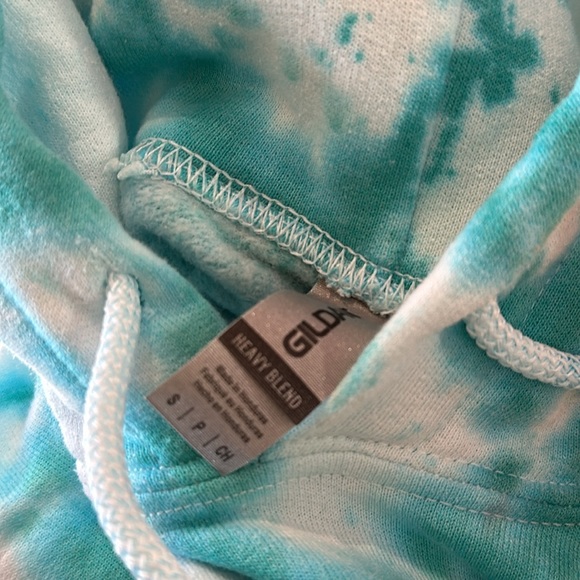 Women’s tye dye hooded sweatshirt - Picture 7 of 7